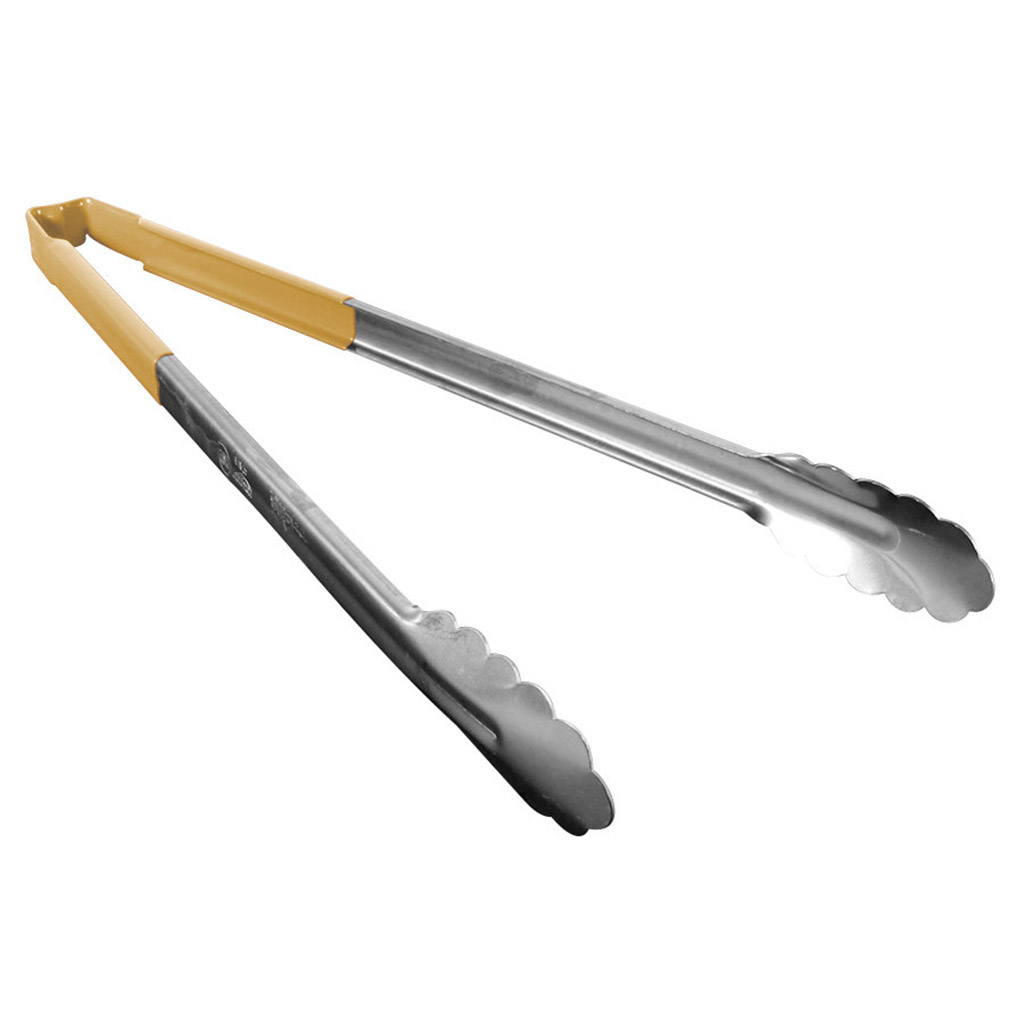 Vollrath 4781660 Kool-Touch® Tongs Scalloped Tan 40,6cm