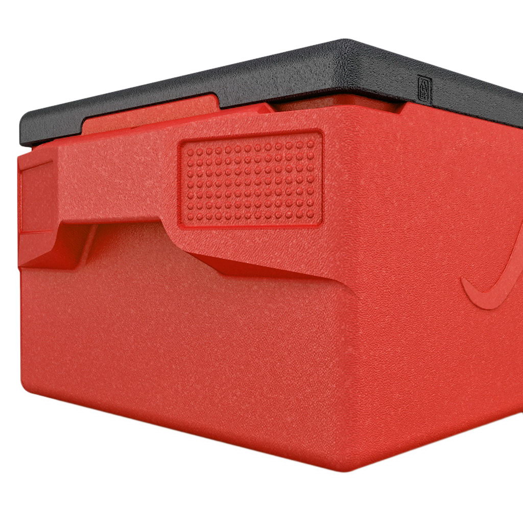 KÄNGABOX® termobox Professional plus GN 1/1 39l červený