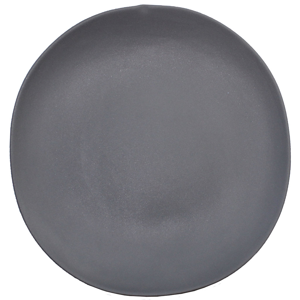 Cookplay Shell talíř černý 27,5x28,5x2,5cm