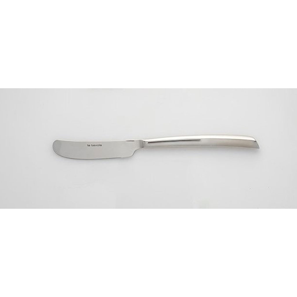 La Tavola CURVA Butter Knife polished stainless steel