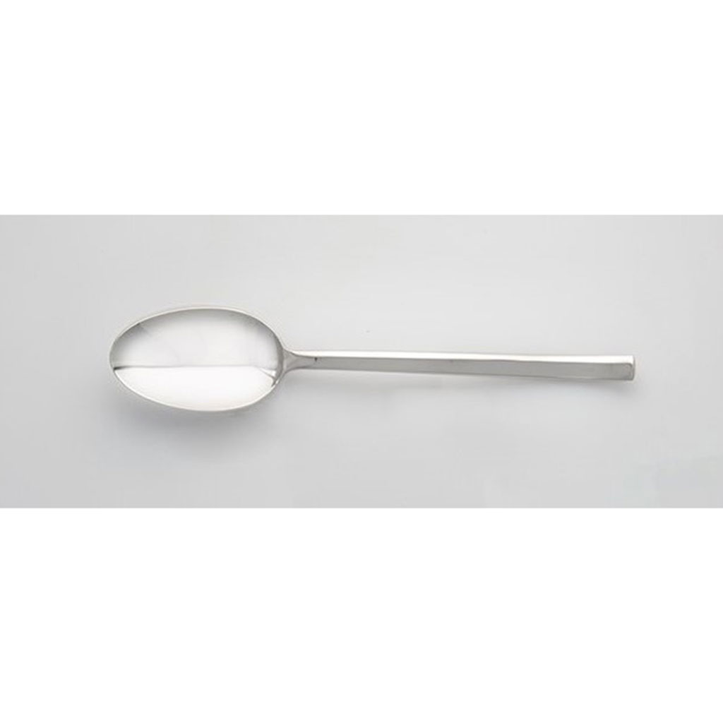 La Tavola CURVA Dessert Spoon polished stainless steel