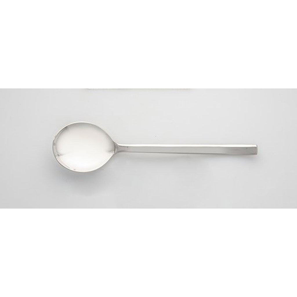 La Tavola CURVA Bouillon/soup spoon polished stainless steel