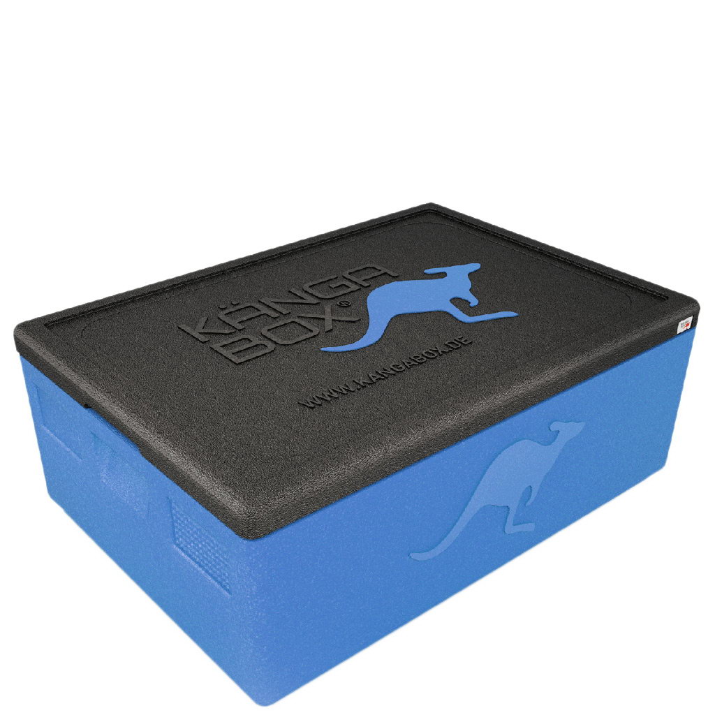 Kängabox termobox Expert 60x40 80l modrý