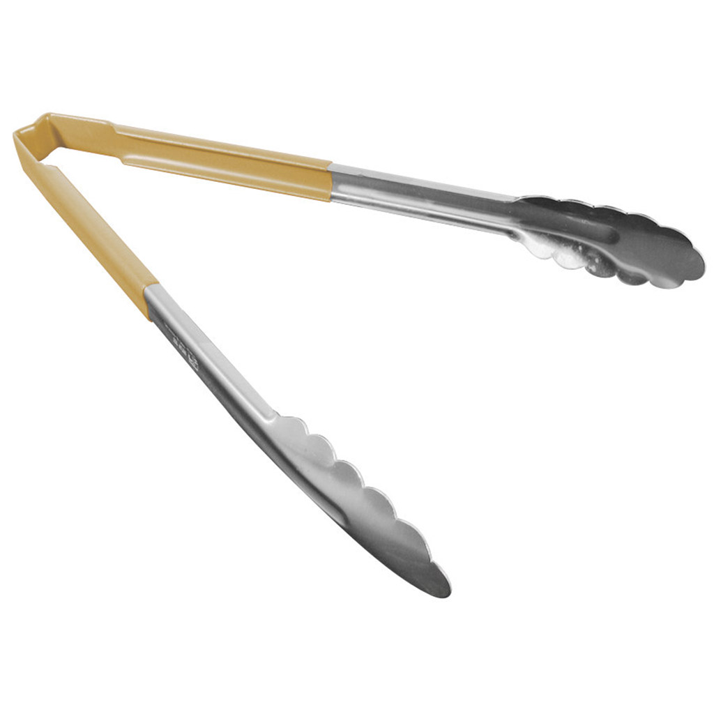 Vollrath 4781260 Kool-Touch® Tongs Scalloped Tan 30,5cm