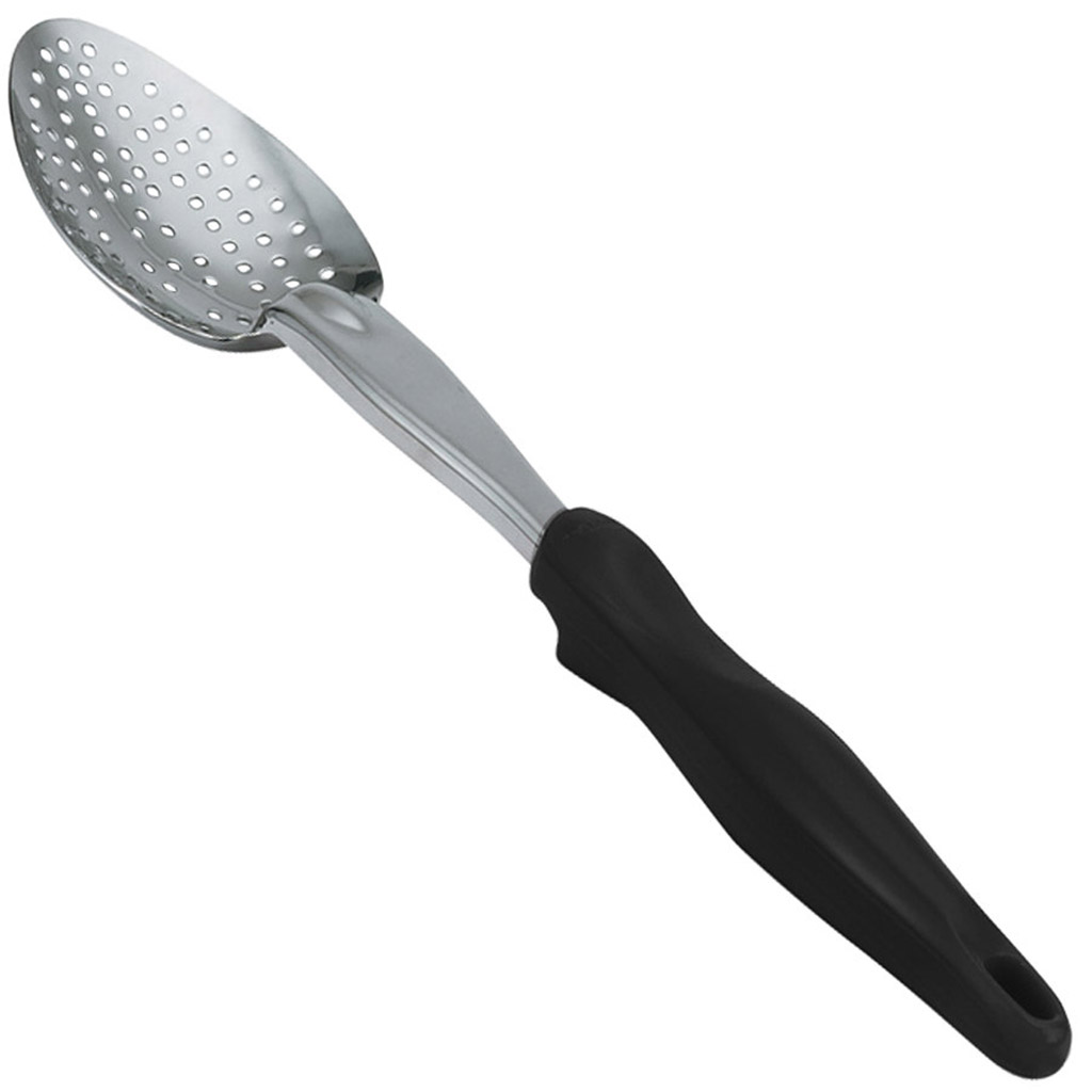 Vollrath 64132 Heavy-Duty ss spoon Perforated black 35,1cm