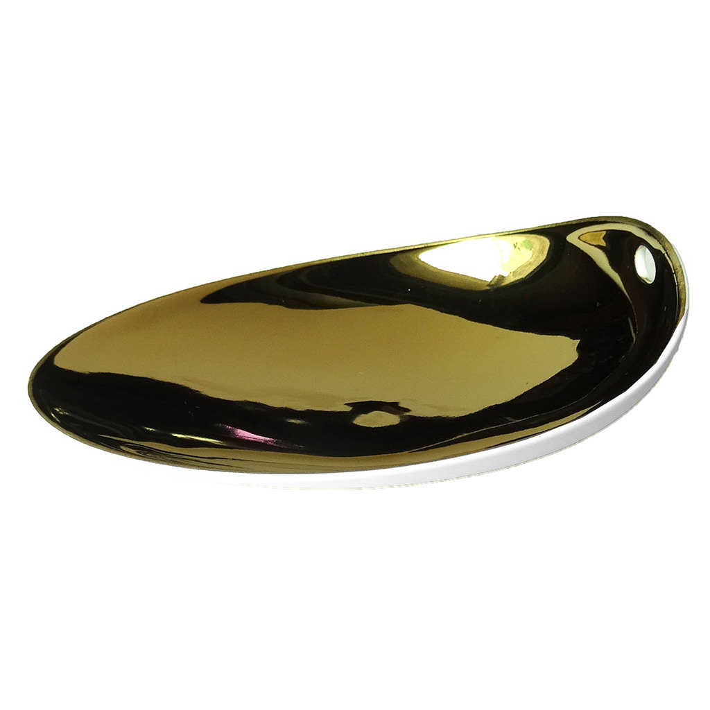 Cookplay Jomon S porcelánová miska zlatá 14x11x4cm
