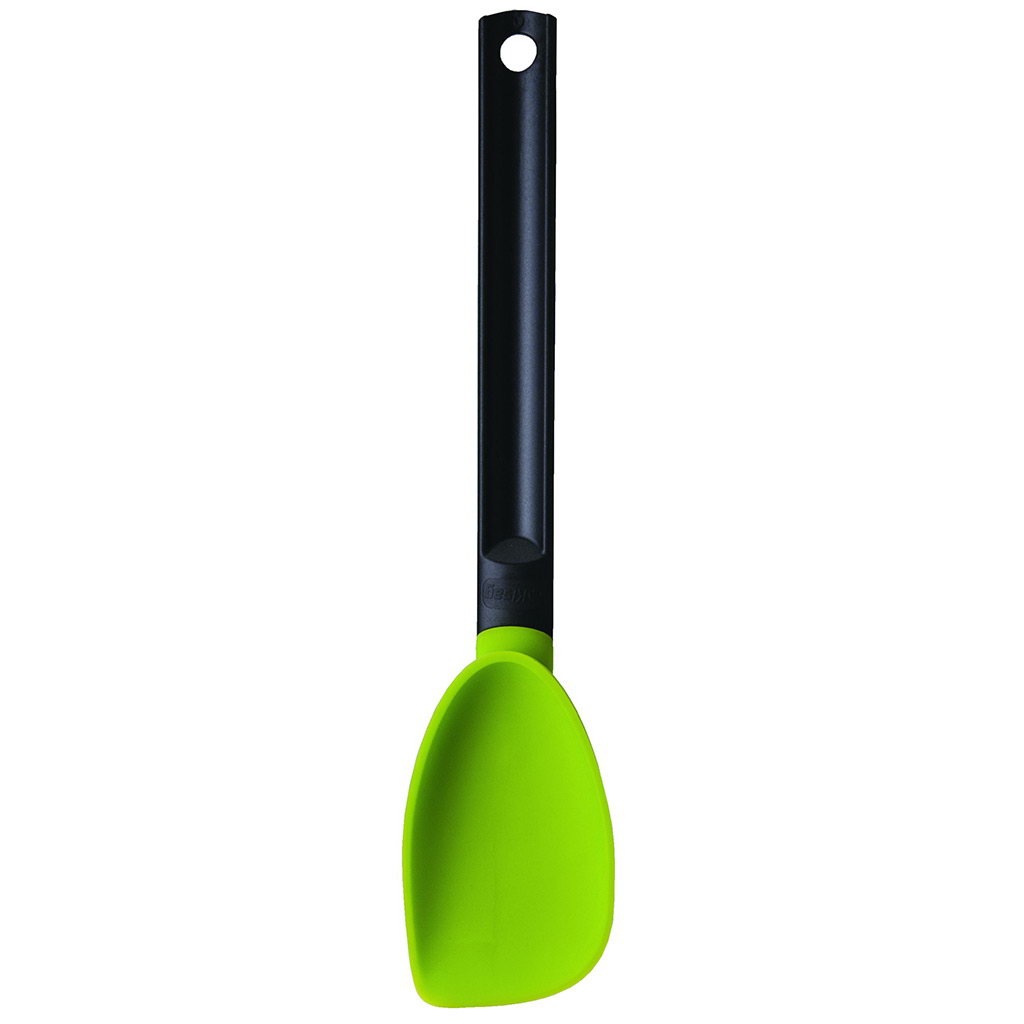 Kisag silikonová lžíce-špachtle zelená 30cm